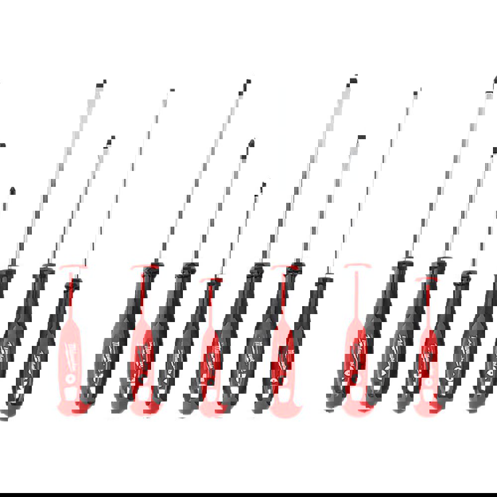 Screwdriver Set: 6 Pc, Phillips & Slotted